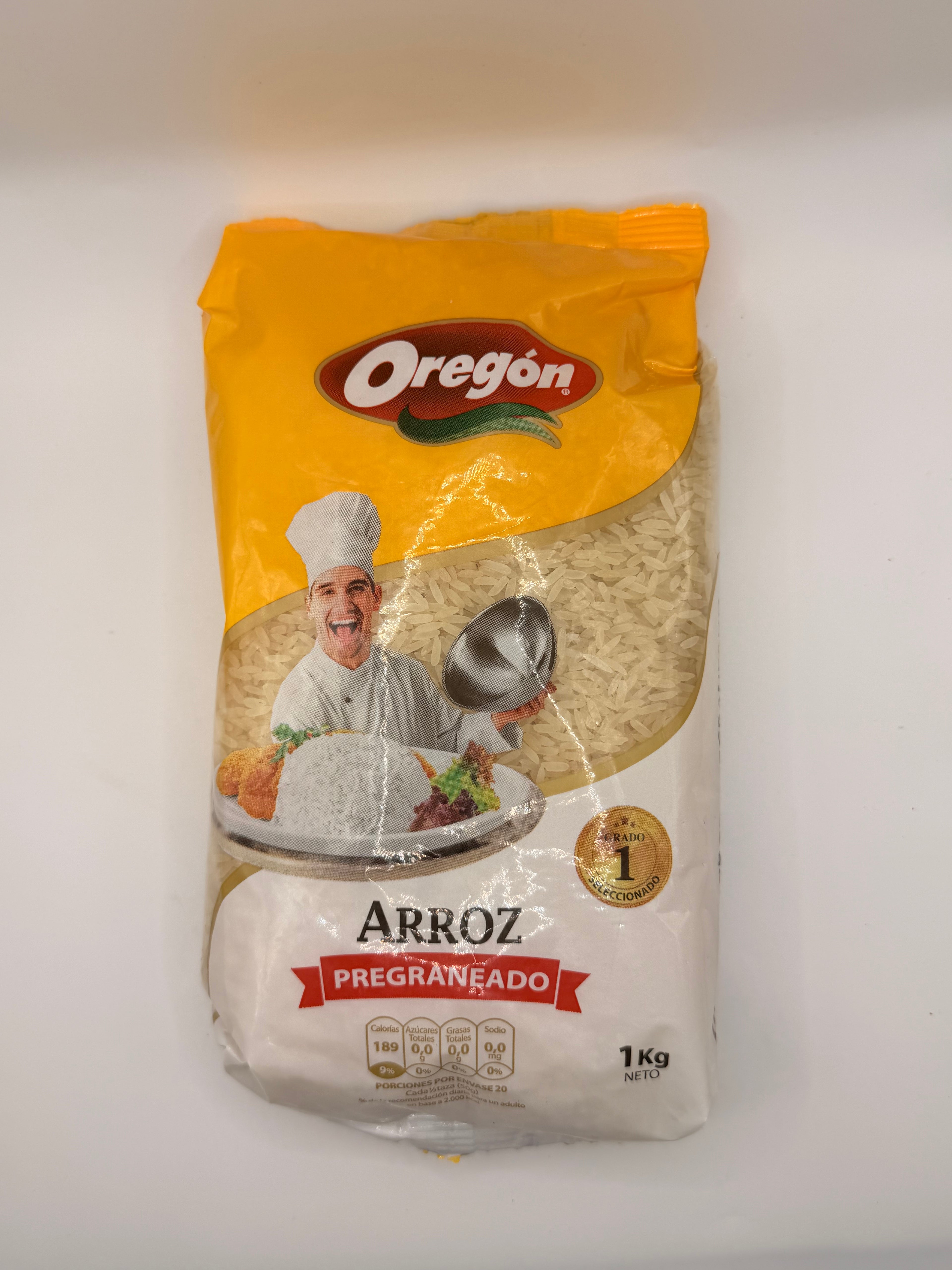Arroz Pregraneado
